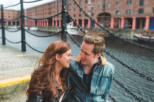 Albert Dock Engagement Shoot