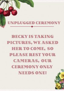 Becky Ryan Photography Brochure