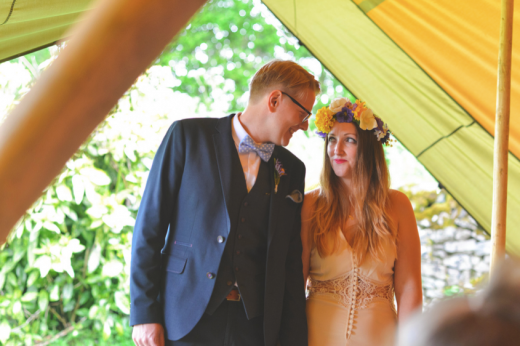 Boho Bakewell Tipi Wedding