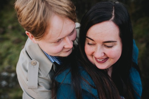 stanton moor engagement shoot