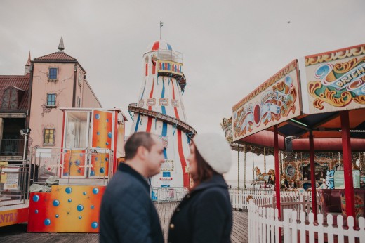 brighton engagement shoot