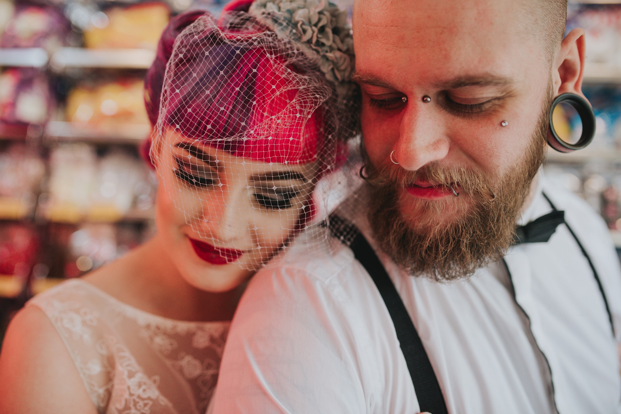 quirky wedding photography Derbyshire