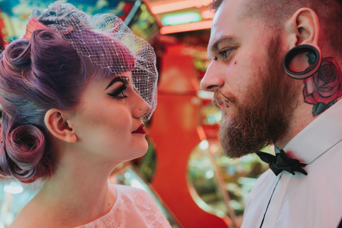 The Fishpond Matlock Bath Alternative Wedding Photography