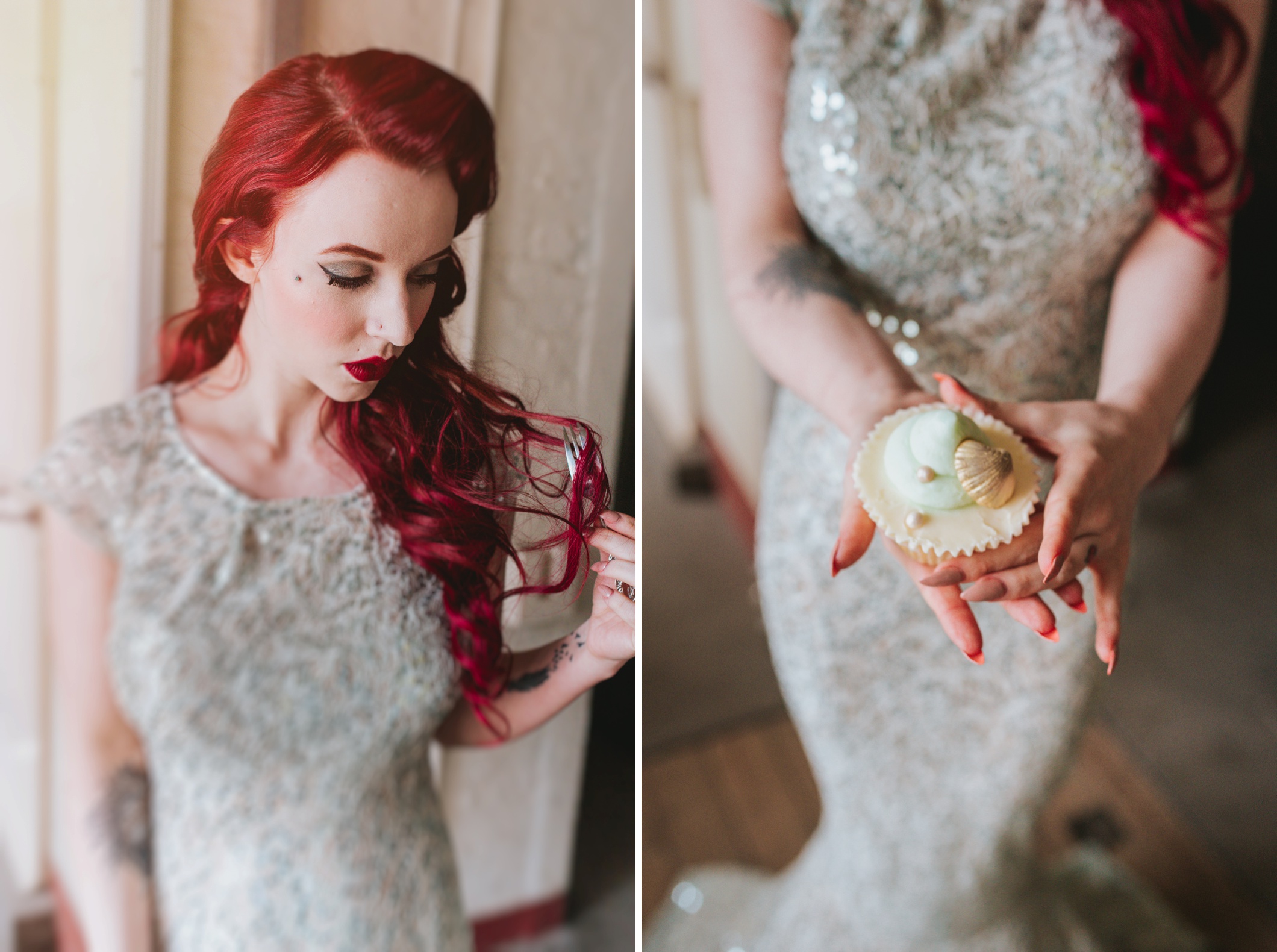 becky ryan photography - little mermaid fairytale wedding shoot