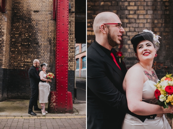 Alternative wedding photographer manchester