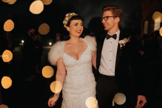 Winter West Mill Vintage Wedding by Becky Ryan Photography