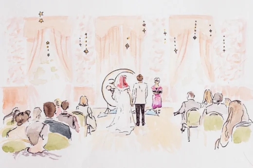 derbyshire wedding illustrator
